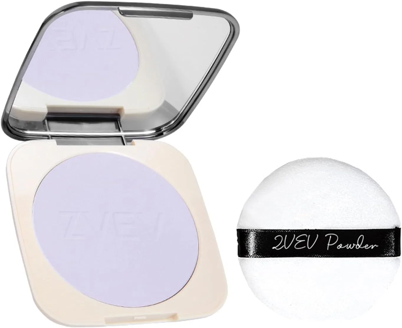 Пудра для лица матовая прозрачная Zvev Misty Purple