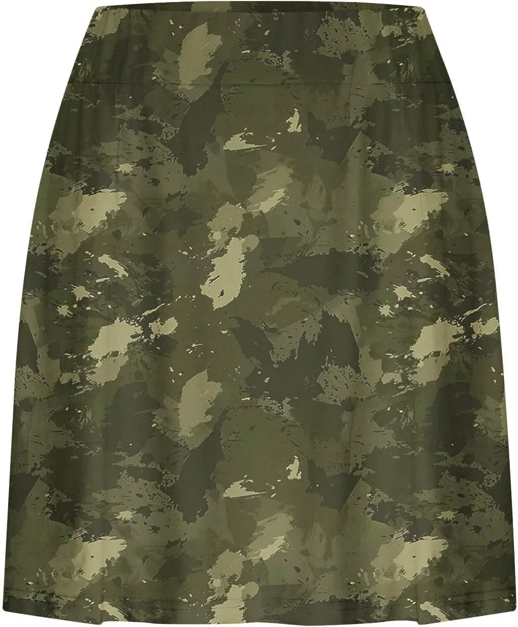 Женские шорты для бега high waist tummy control camo — фото 4