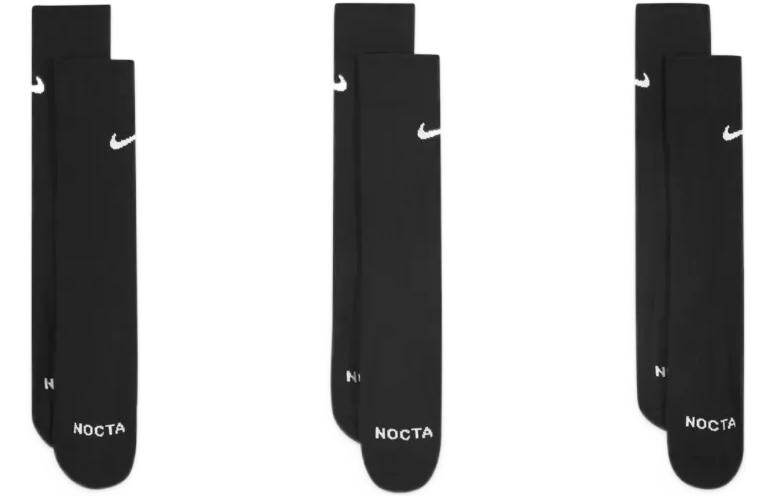 

Мужские носки Nike до середины икры, цвет 3 Pack (Black)
