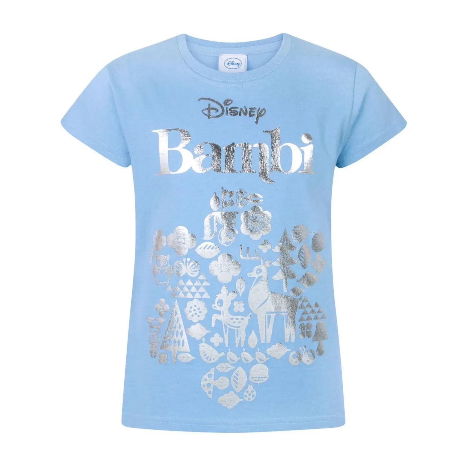 Футболка детская с принтом Disney Bambi, синий