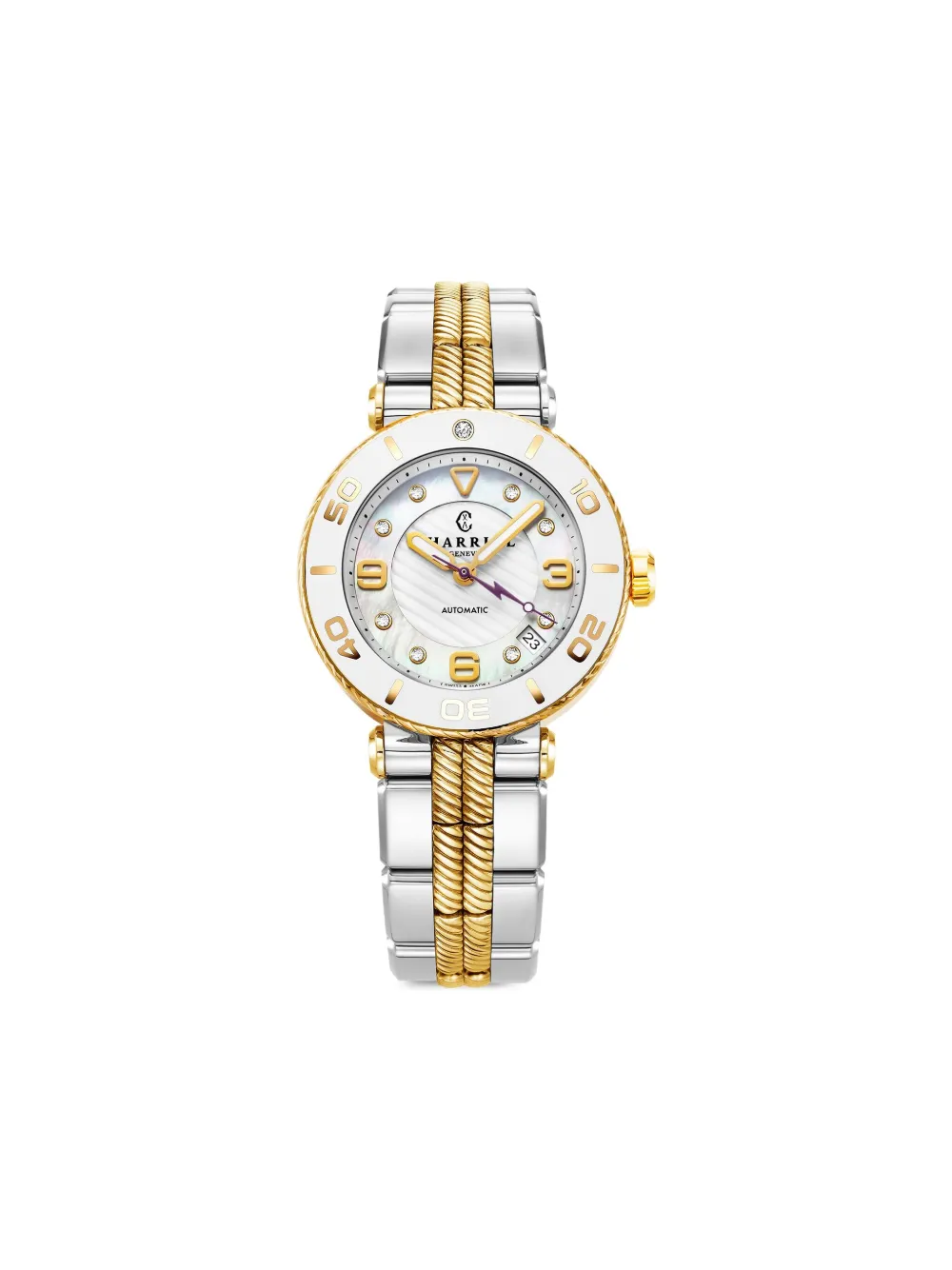 

Наручные часы St. Tropez Surf 36 мм Charriol, белый