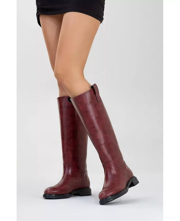 Сапоги Western с принтом Alaska (женские) Prologue Shoes, красный — фото 4