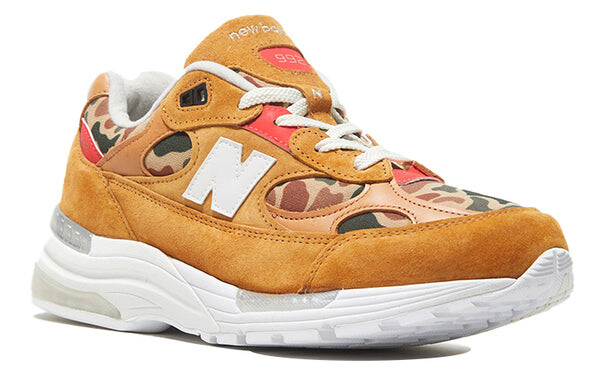 Кроссовки todd snyder x 992 made in usa 'from away' New Balance, бежевый — фото 3