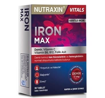 

Nutraxin Iron Max 30 таблеток