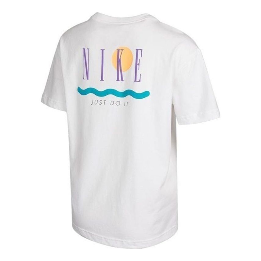 

Футболка (WMNS) Nike Nsw Tee Boy Vintage Sports Fitness Training Breathable Short Sleeve White T-Shirt DD1480-100