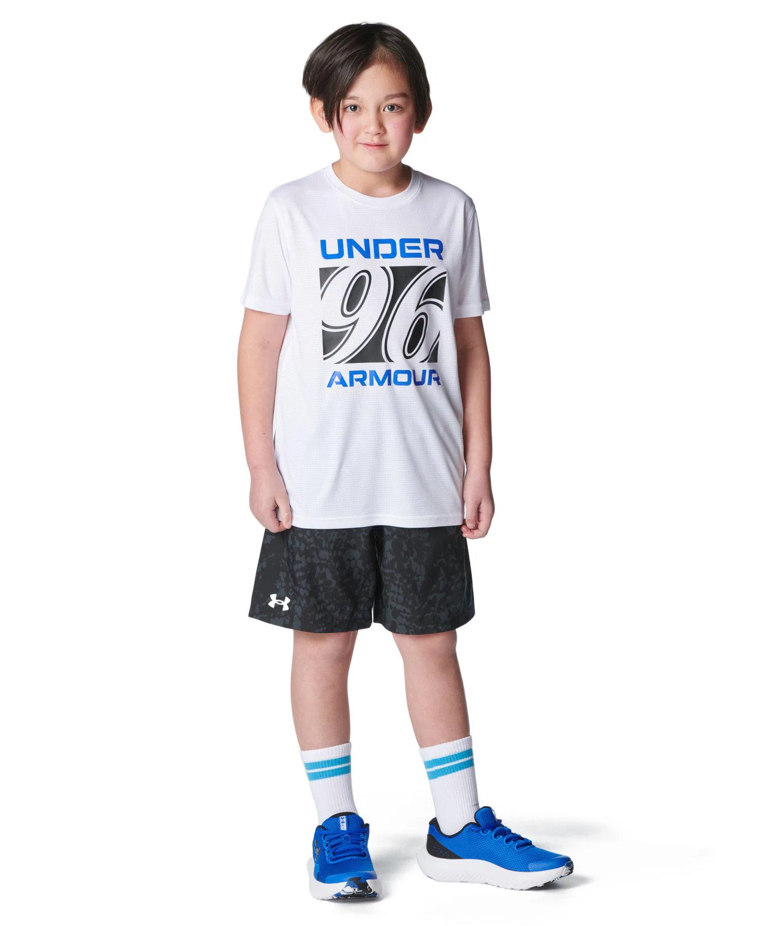 Детская футболка Under Armour Speed Stride 96 Logo — фото 3