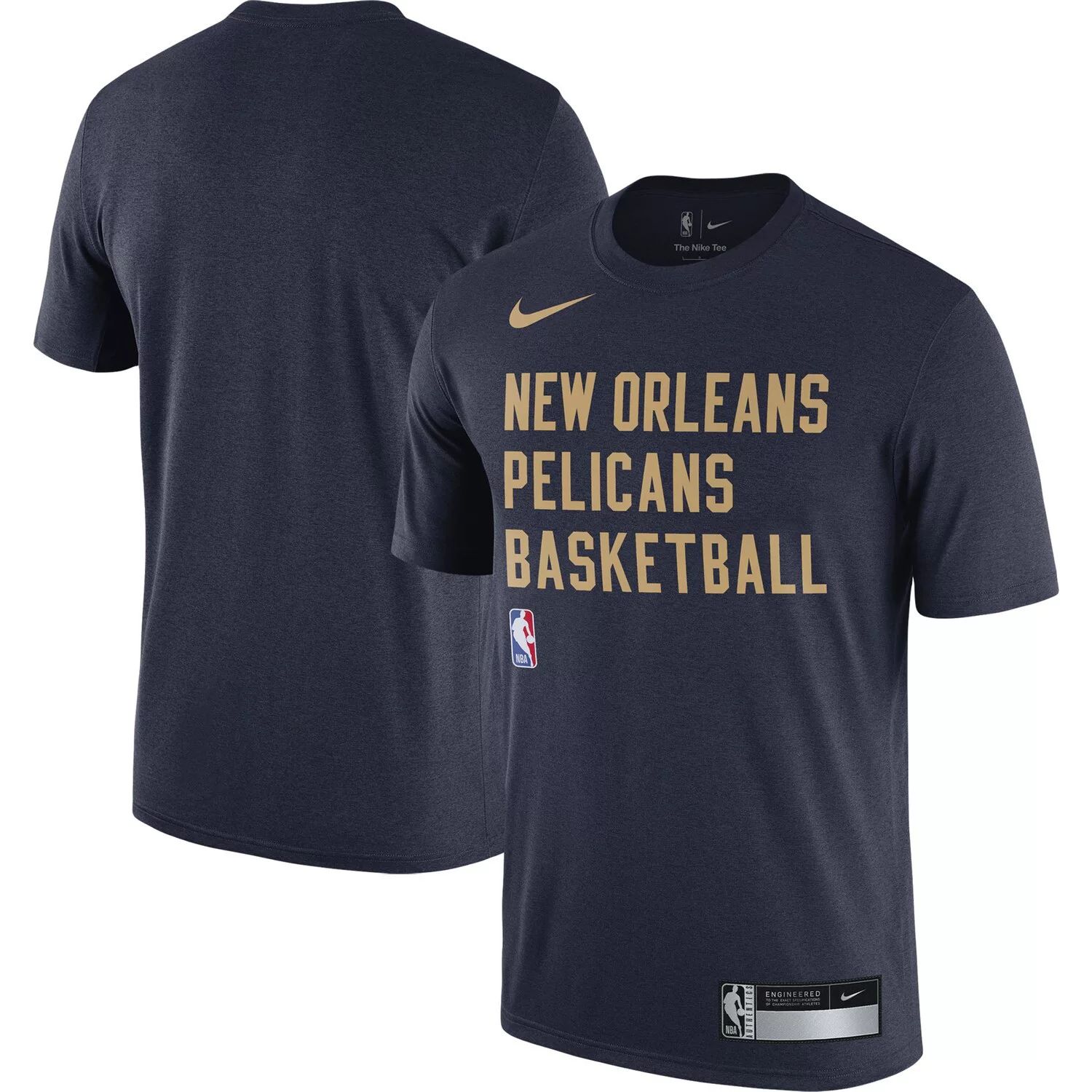 

Мужская темно-синяя футболка New Orleans Pelicans 2023/24 Sideline Legend Performance Practice Practice Nike, Синий, Мужская темно-синяя футболка New Orleans Pelicans 2023/24 Sideline Legend Performance Practice Practice Nike