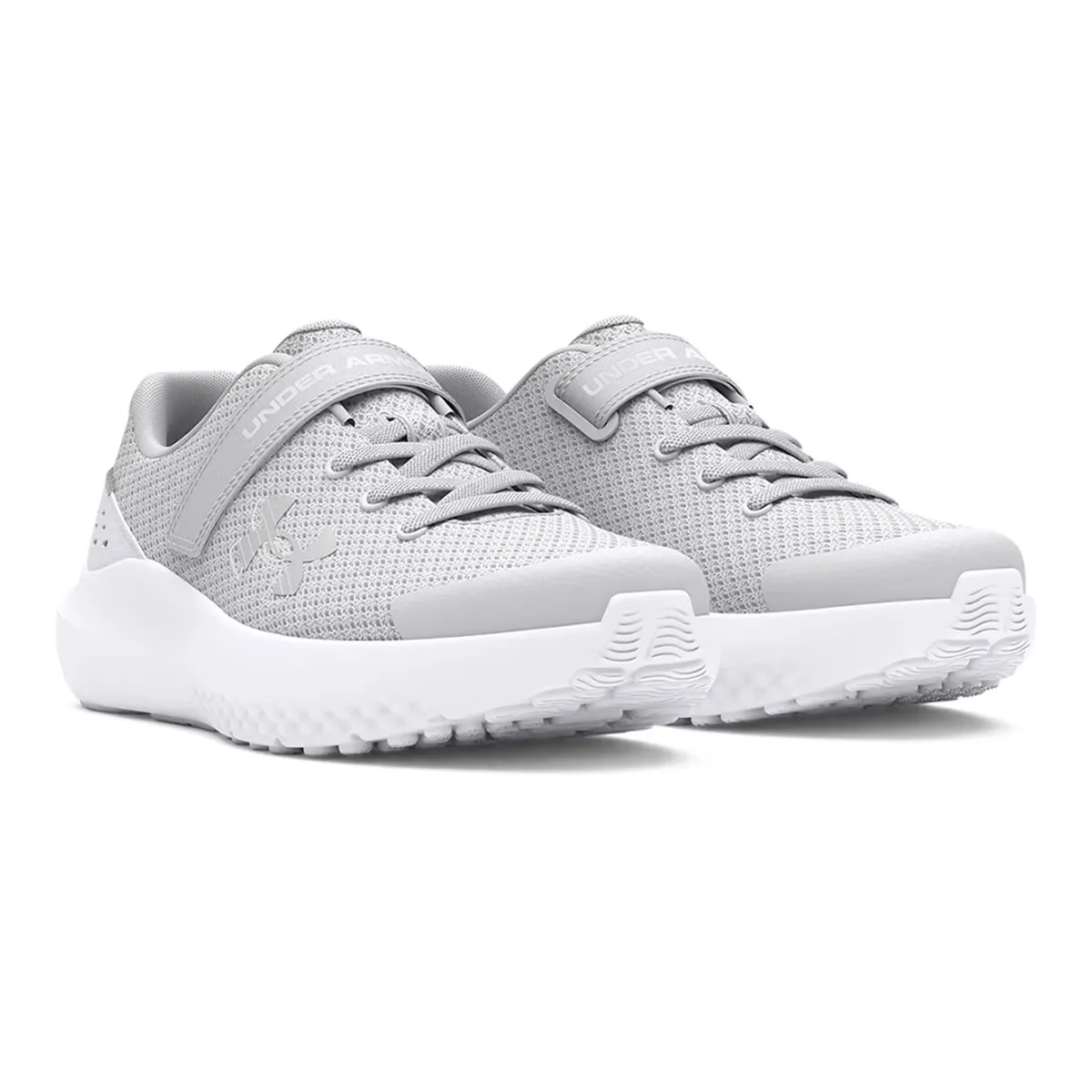 UA GPS Surge 4 AC Under Armour детские кроссовки, серый — фото 2