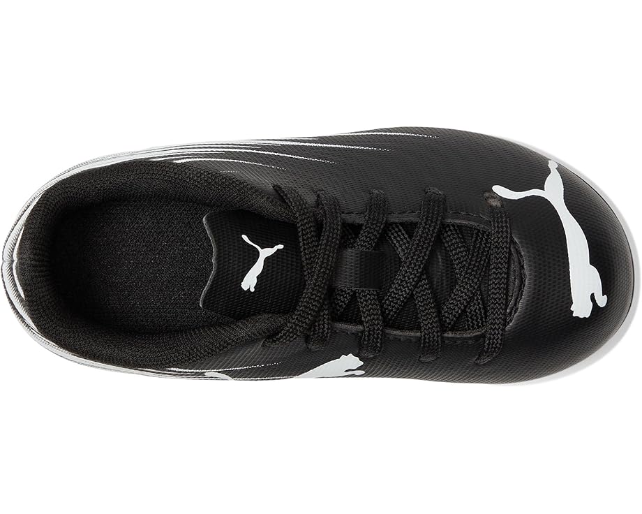 Унисекс детские бутсы Puma Attacanto Firm для искусственного покрытия (малыши/дети младшего возраста/дети старшего возраста) PUMA Kids, Black/White — фото 2
