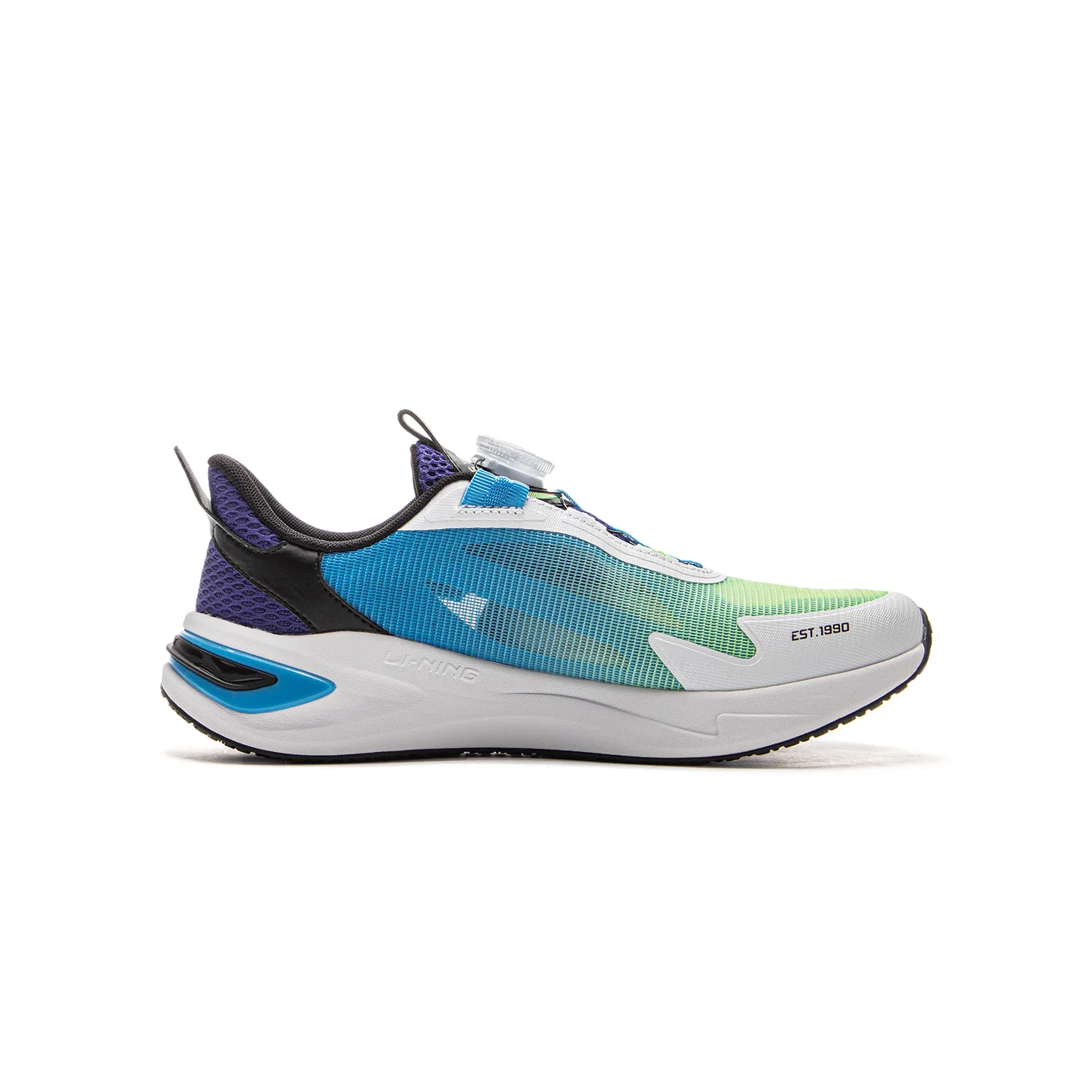 Детские повседневные кроссовки Li-Ning YOUNG Sports Life Collection YOUNG, Time-Space Blue/Standard White/Sky Aqua Green — фото 3