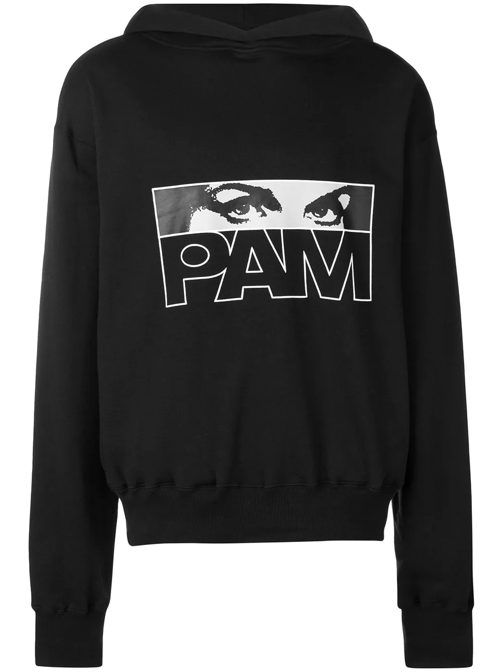 

Худи с принтованным логотипом Perks And Mini, черный