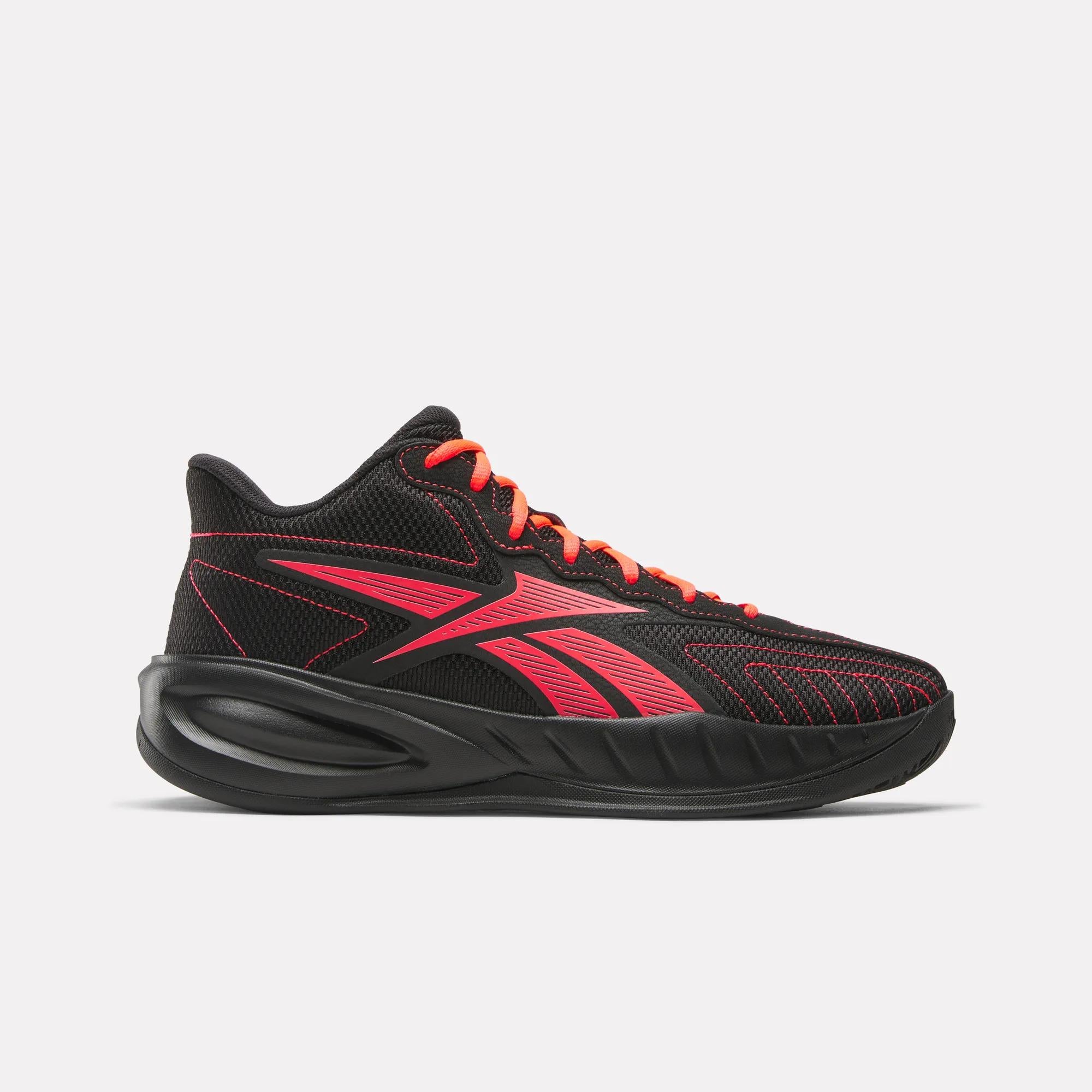 

Баскетбольные кроссовки Reebok Press Retro, core black/neon cherry/core black
