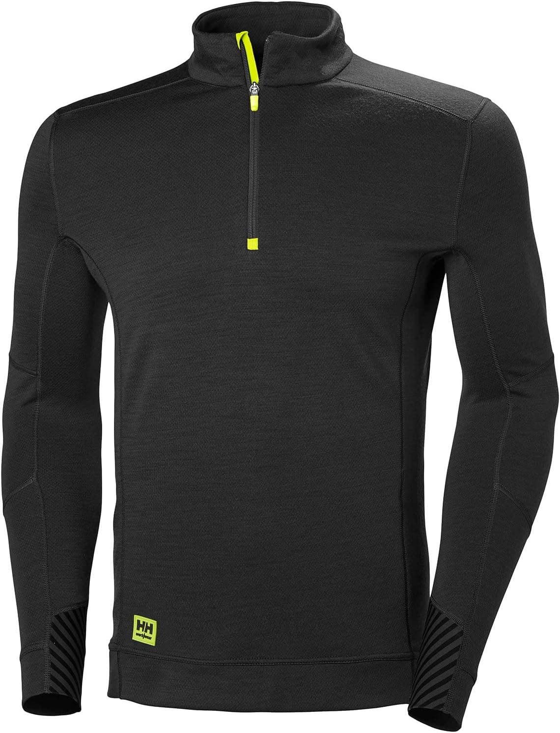 

Helly-Hansen Workwear Kensington LIFA Half Zip Pullover для мужчин из теплого влагоотводящего полипропилена, Active Fit Helly Hansen, Black