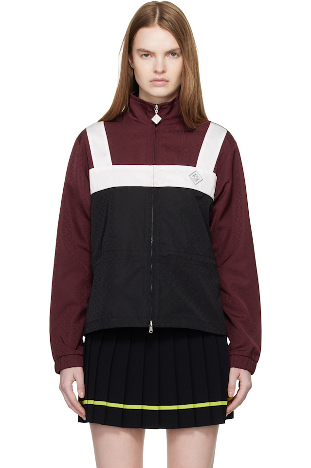 

Ветровка с монограммой Casablanca, Burgundy