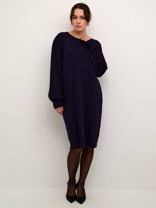 

Одиночное трикотажное платье длиной до колен KAFFE, цвет Dawn Purple
