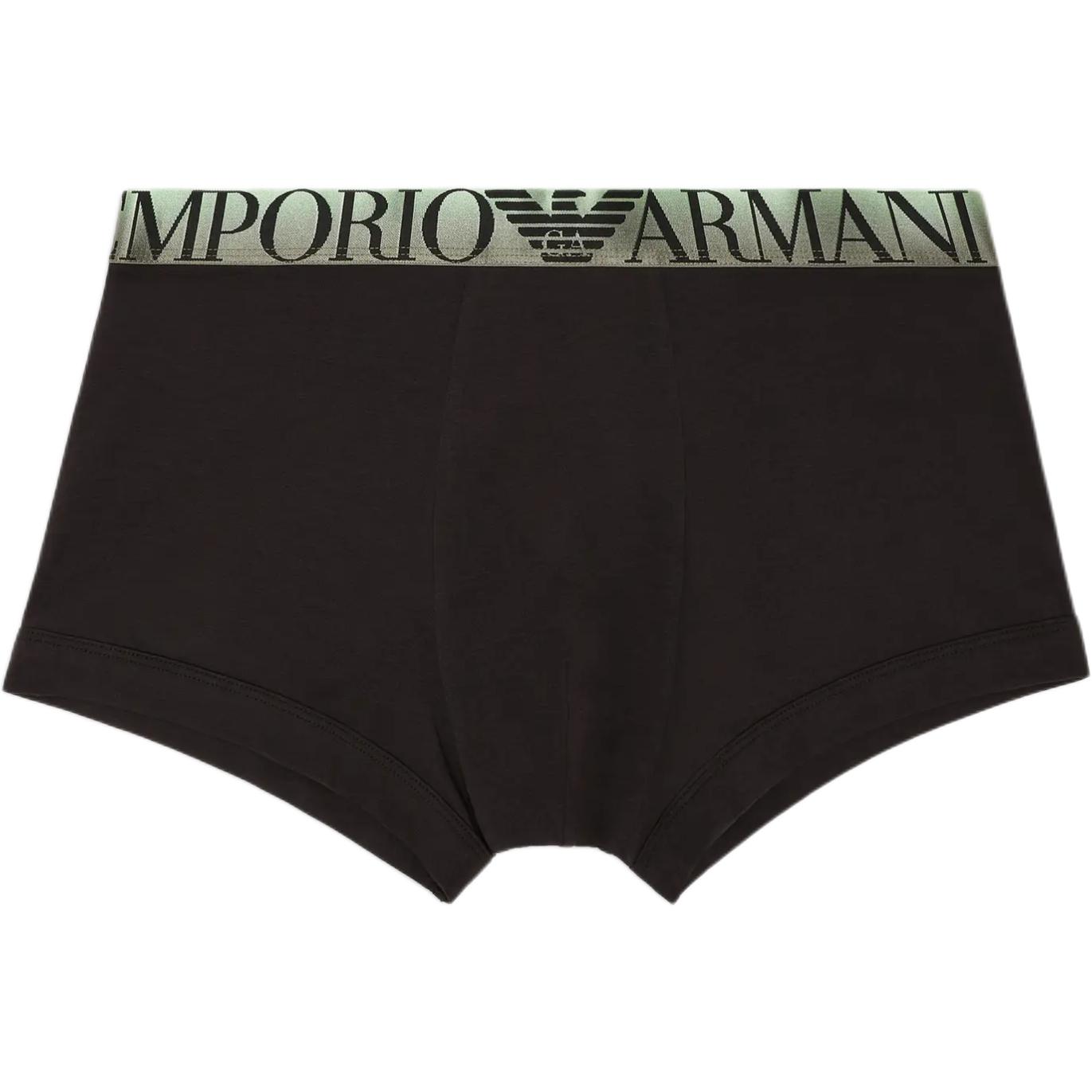 

Трусы с логотипом на поясе EMPORIO ARMANI, черный