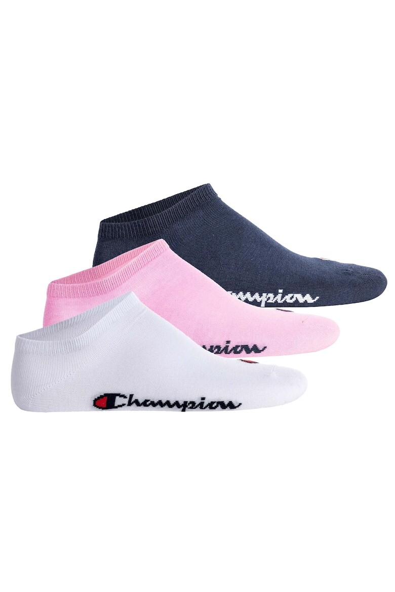 

Носки с логотипом до щиколотки — 3 пары Champion, белый
