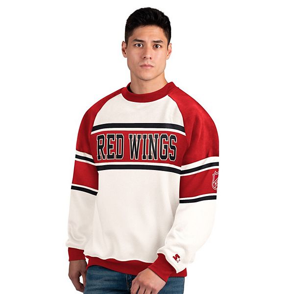 

Мужской белый свитшот detroit red wings defense fleece Starter