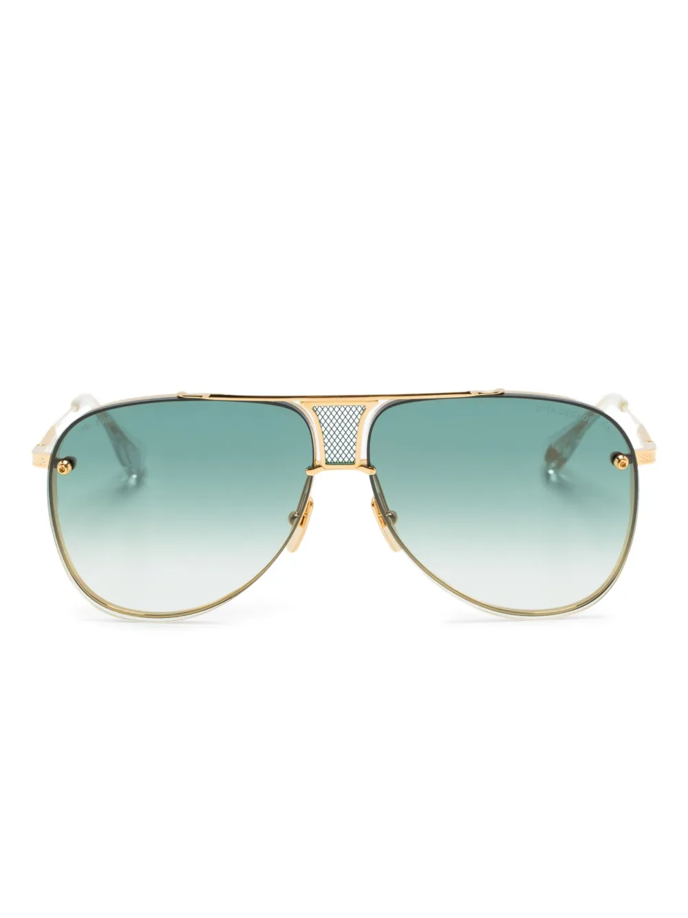 

Солнцезащитные очки-пилоты Decade Dita Eyewear, золотой