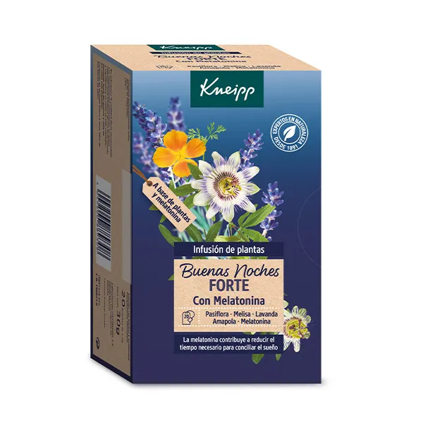 

Помогает вам заснуть Infusión Buenas Noches Forte Kneipp, 20 UD