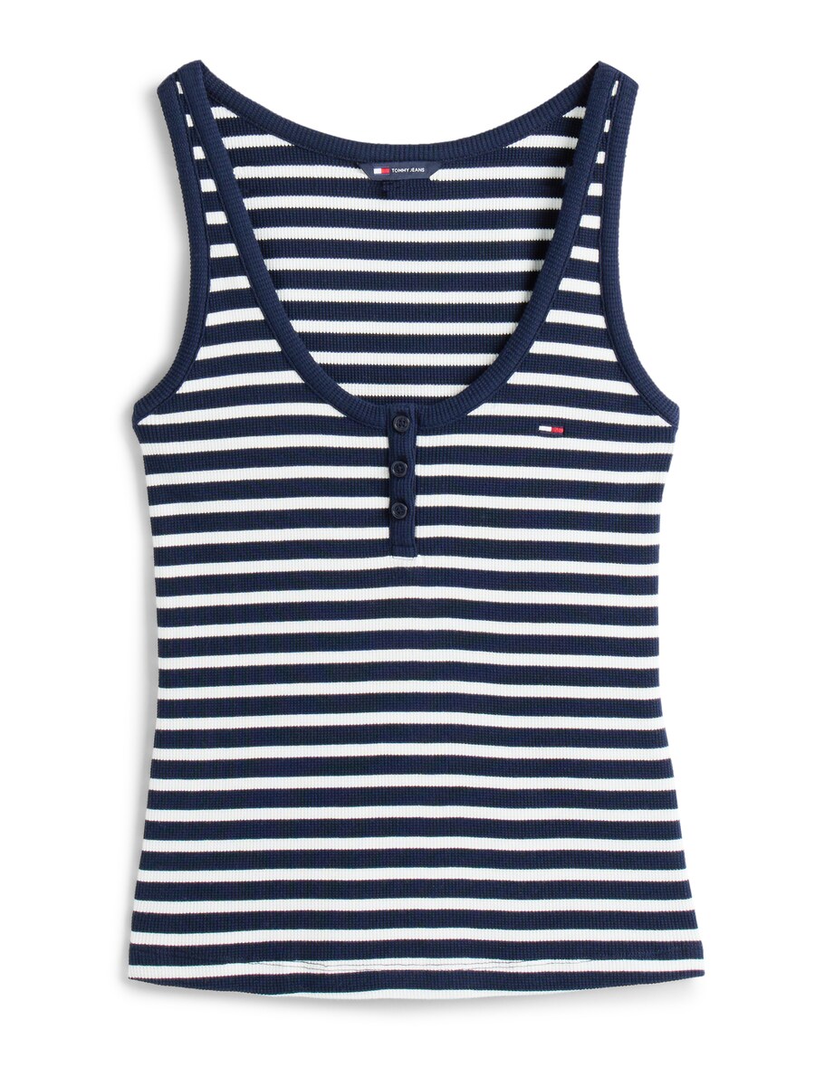 

Топ Tommy Jeans, темно-синий