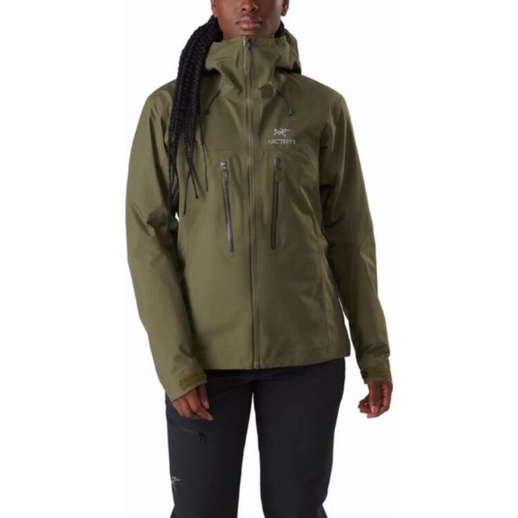 Arcteryx Женские жесткие куртки, цвет Vintage green - Tatsu — фото 3