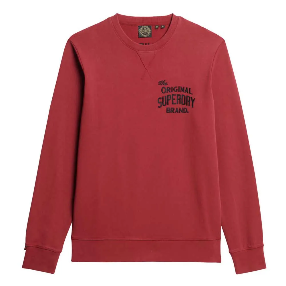 

Толстовка Superdry Workwear Applique, красный