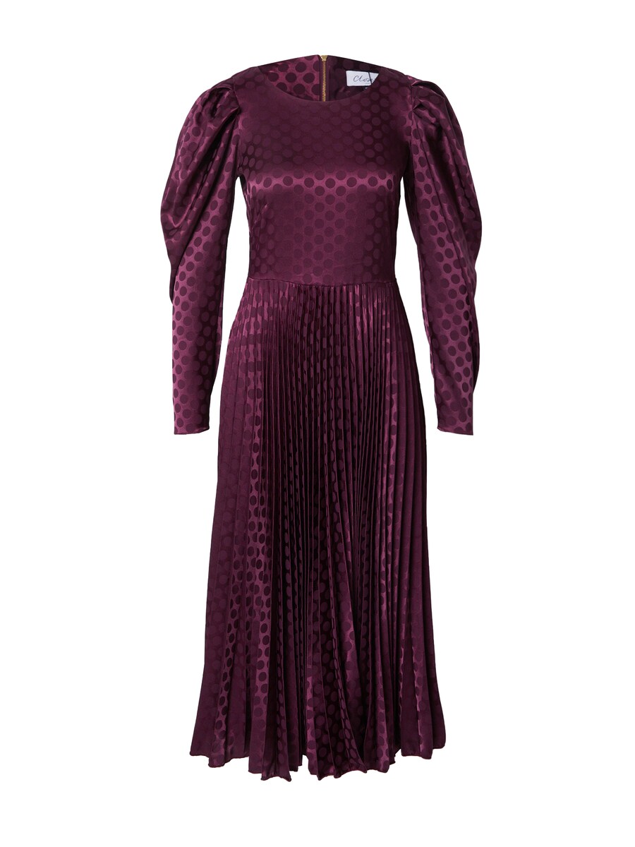 

Платье миди Closet London Dress, цвет burgundy/wine red