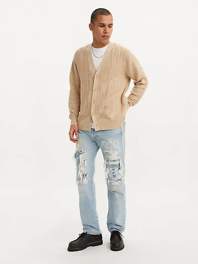 

501 мужские джинсы оригинального кроя Levi's, цвет Teach Me - Medium Wash - Non-Stretch