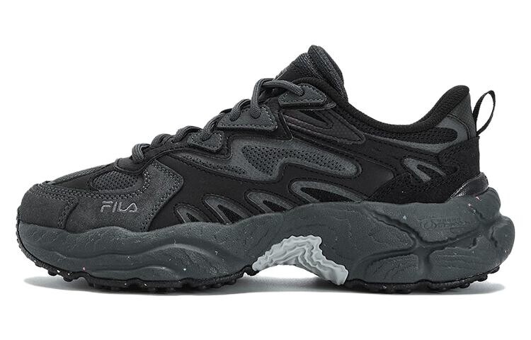 

Женские массивные кроссовки Fila, серо-черный
