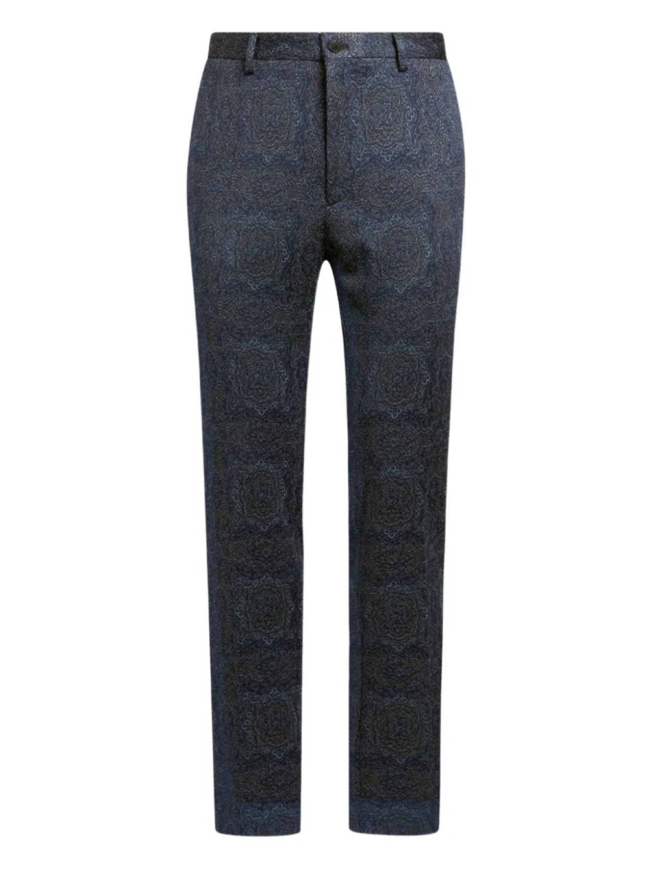 

Брюки ETRO с узорчатым жаккардом, синий