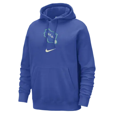 

Худи Nike Milwaukee Bucks Club Fleece City Edition, цвет Game Royal