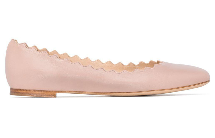 Лоурен Туфли-лодочки с фигурным кантом Chloé — фото 2