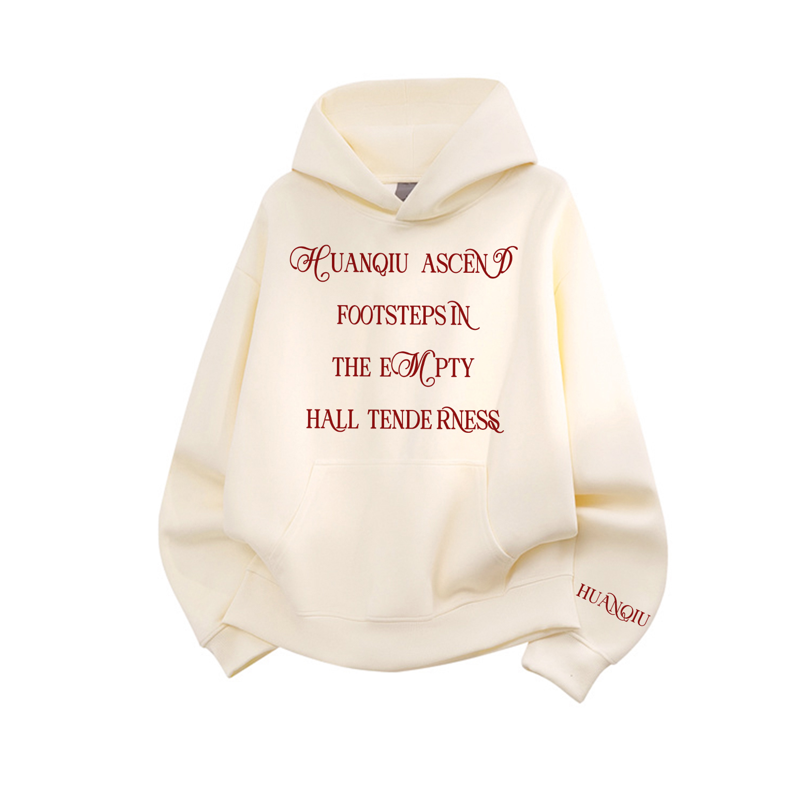 

Толстовка Unisex Hooded Moderate Heavyweight HUANQIU, оранжевый