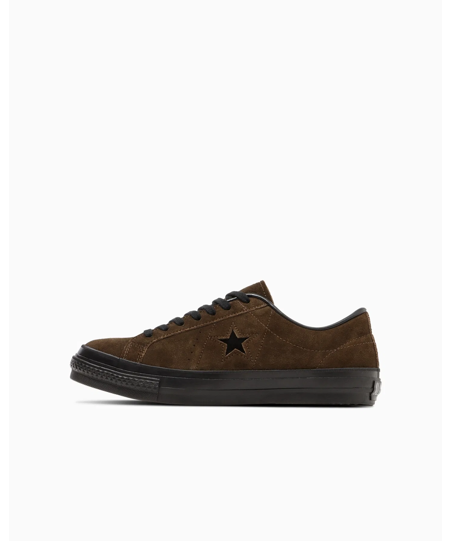 Унисекс кроссовки CONVERSE ONE STAR J SUEDE из замши коричневые