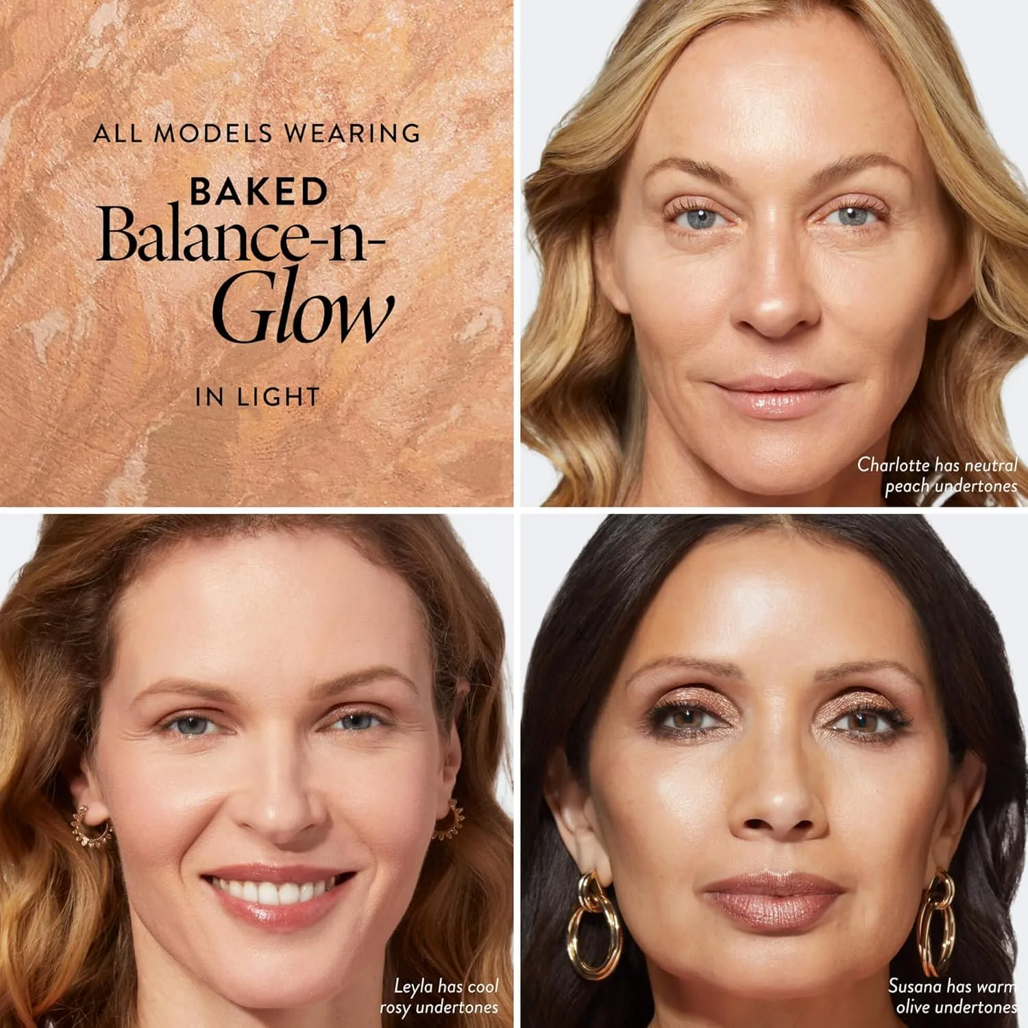 Запеченная тональная основа LAURA GELLER NEW YORK Balance-N-Glow Illuminating Foundation - Легкая - Наслаиваемая, от полупрозрачного до легкого покрытия - Сатиновый финиш, 03 Light — фото 4