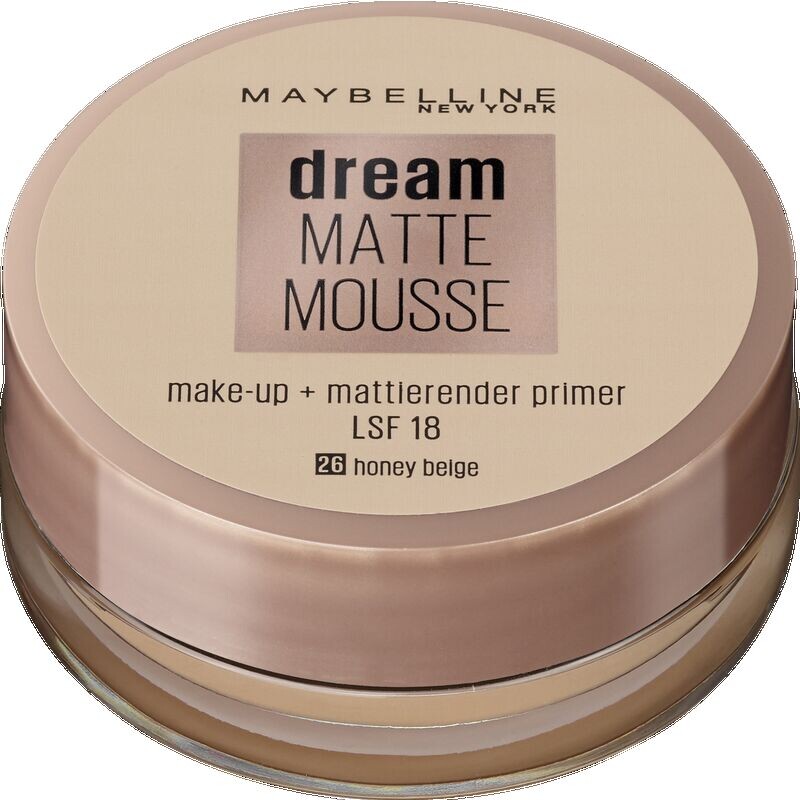 

Dream Matte Mousse Make-Up №26 Медовый Бежевый Maybelline New York, 18 ml