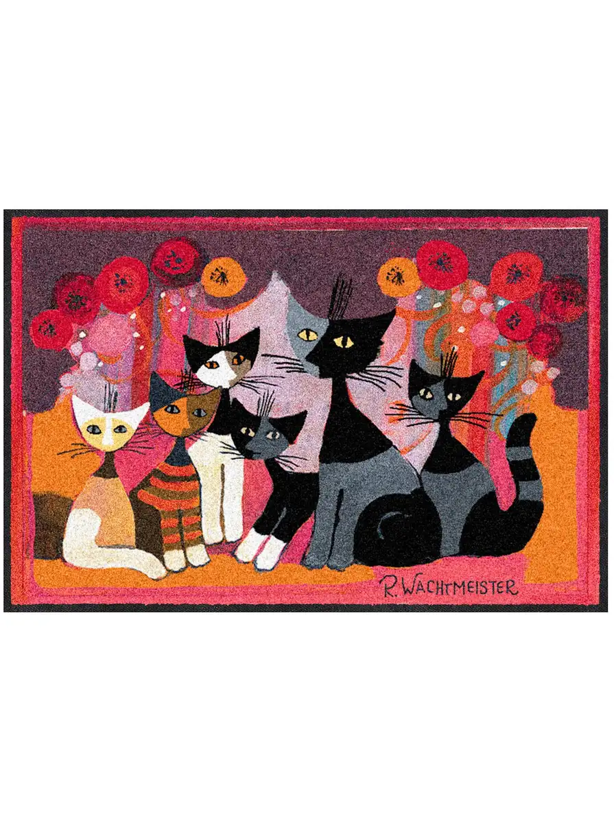 

Коврик Salonloewe, прямоугольный 50х75 см, цвет aubergine-bunt