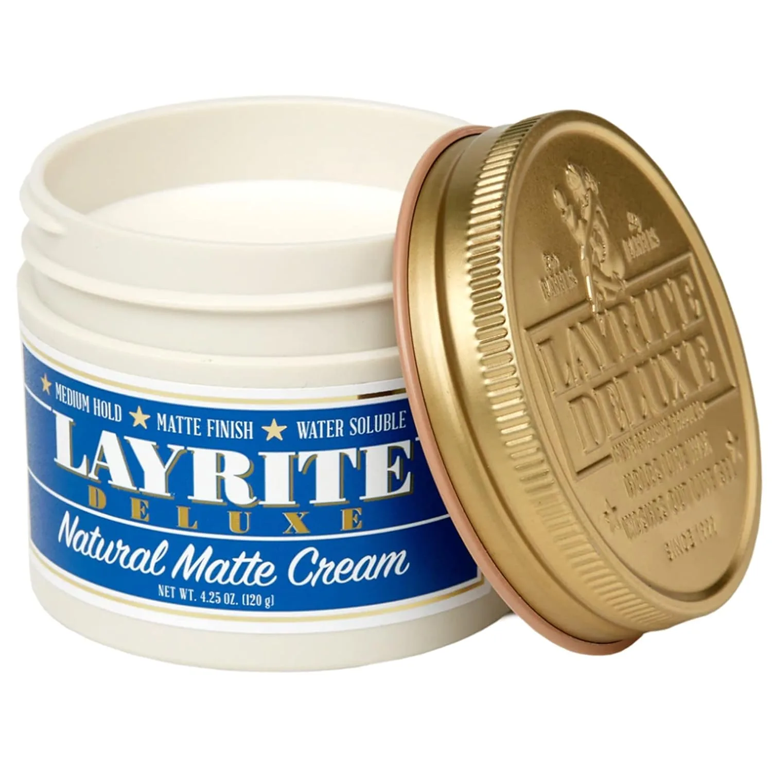Матовый натуральный кремовый лак для ногтей Layrite, базовый, белый, мягкий сливочно-содовый, 4,25 унции. 120.49 г (1 шт.) — фото 2