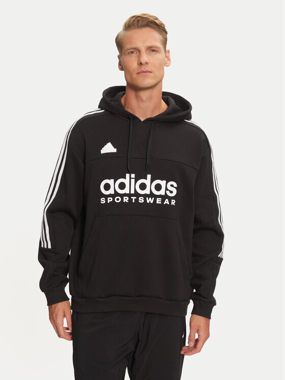 

Толстовка свободного кроя Adidas, черный