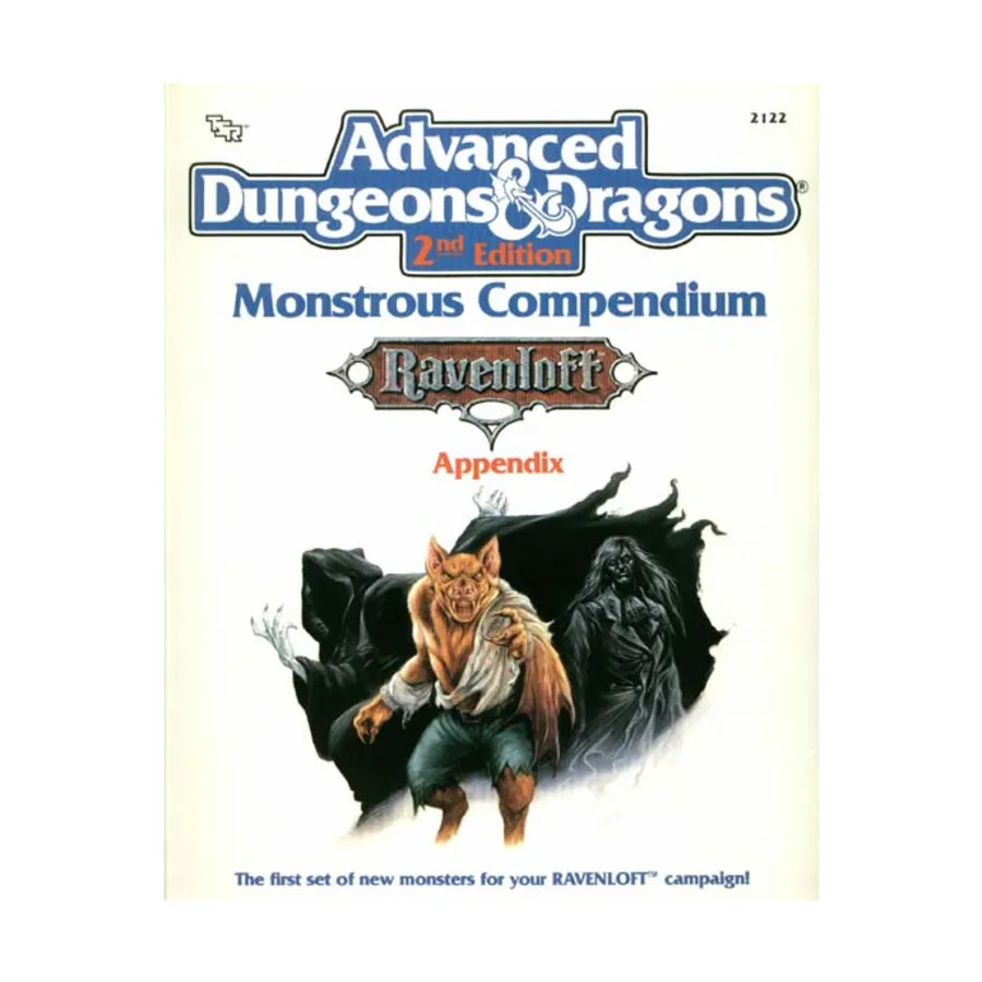 

Компендиум Чудовищ Равенлофт Приложение №1, Advanced Dungeons & Dragons (2nd Edition) - Monstrous Compendiums, Miscellaneous & Accessories