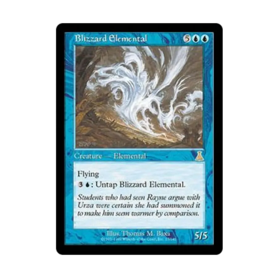 

CCG Элементаль метели (клавиша R), MTG - Urza's Destiny