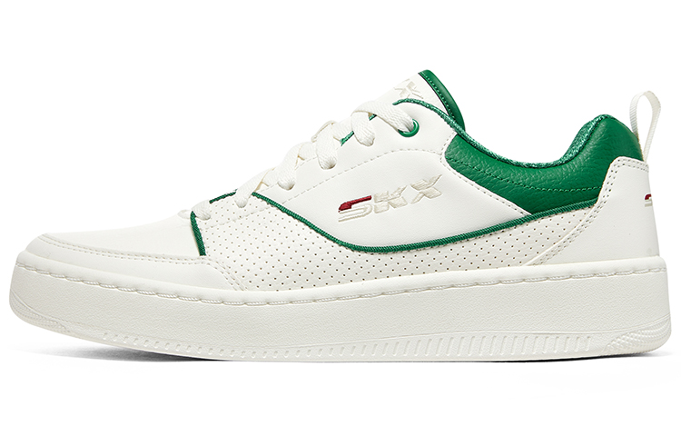 

Скейтерские кроссовки Sport Court 92 Low Top мужские бело-зеленые Skechers