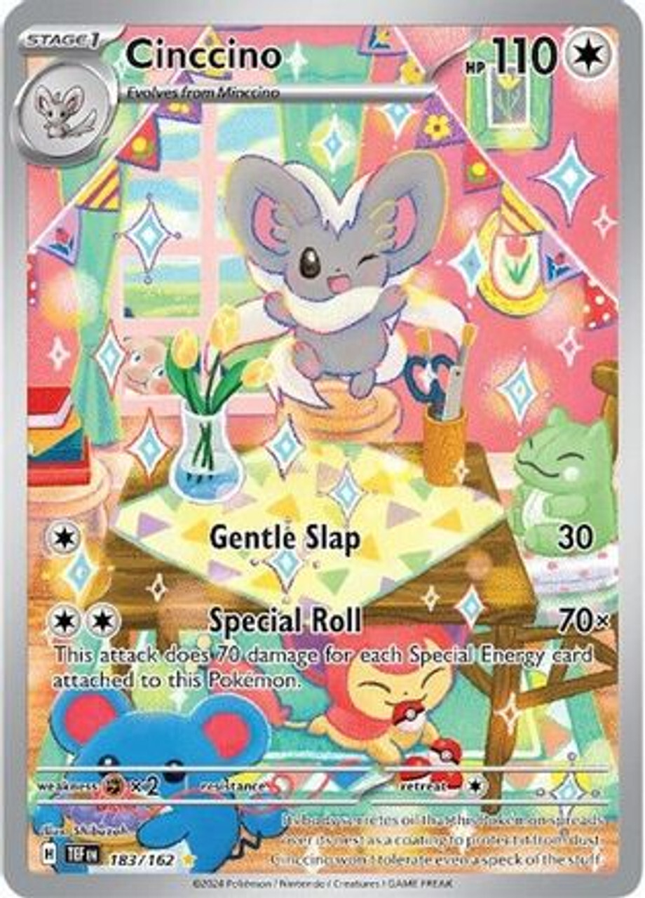 

Карточная игра Cinccino 183 - SV05 Temporal Forces Holofoil
