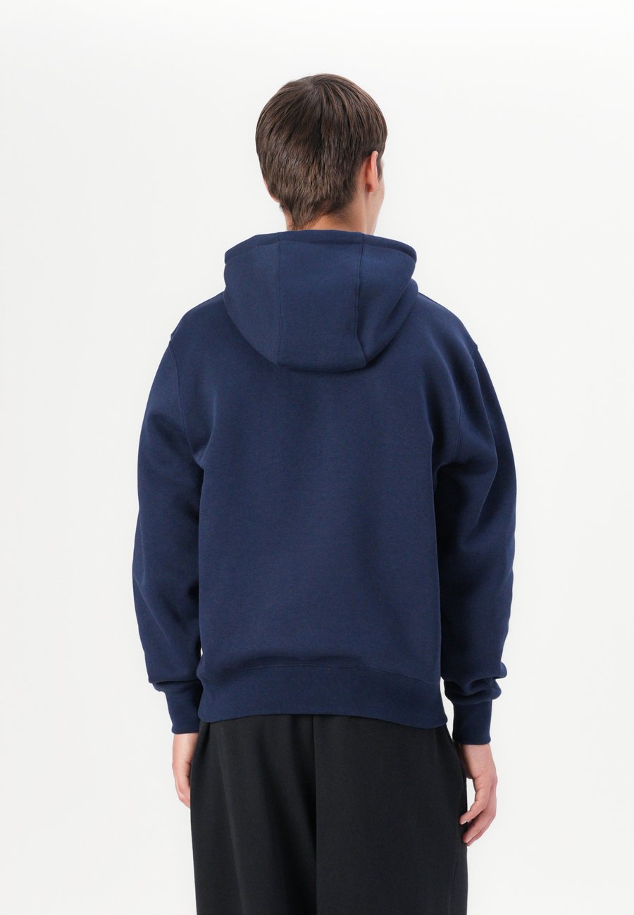 Толстовка Nike Sportswear CLUB , Obsidian Obsidian White/Dark Blue — фото 3