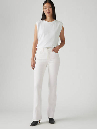 

725 Джинсы женские Bootcut с высокой посадкой Levi's, цвет Soft Clean White