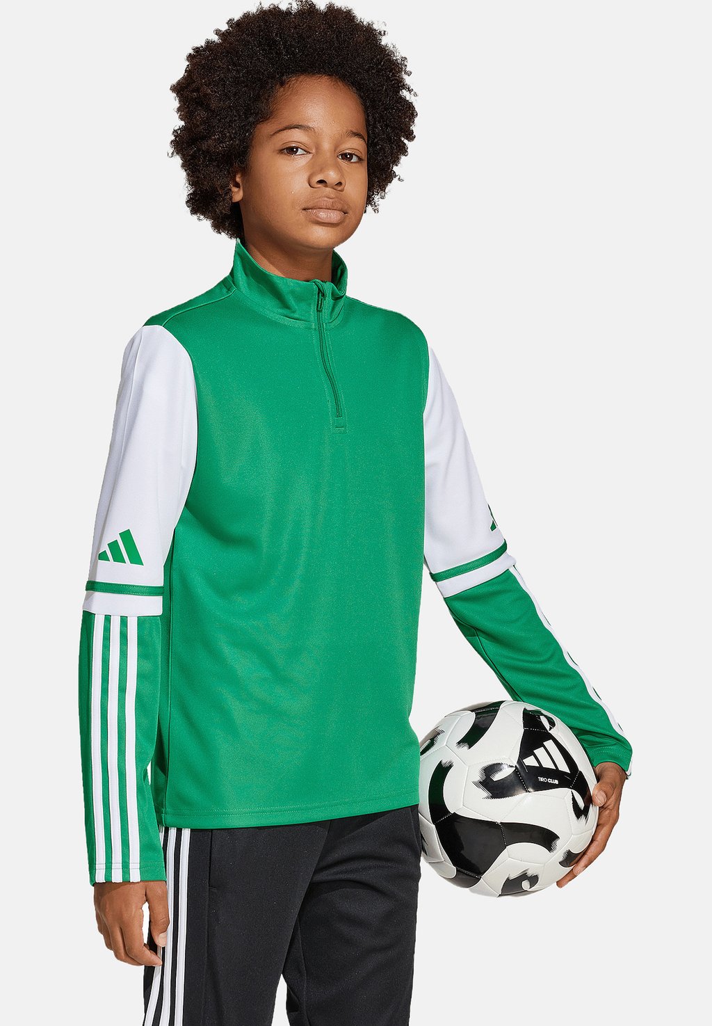 

Футболка с длинным рукавом SQUADRA HALFZIP Adidas Performance, зеленый