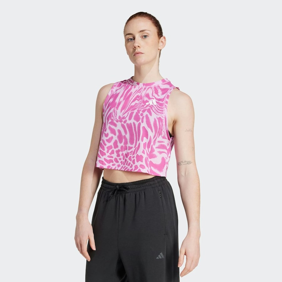 Спортивный топ ADIDAS PERFORMANCE Essential, светло-розовый — фото 2