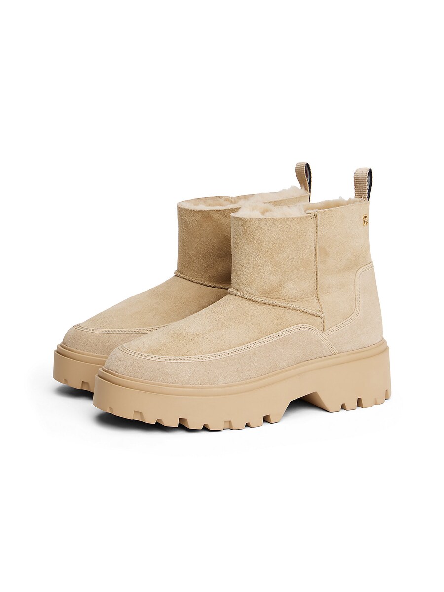 Зимние ботинки TOMMY HILFIGER, Light beige — фото 2
