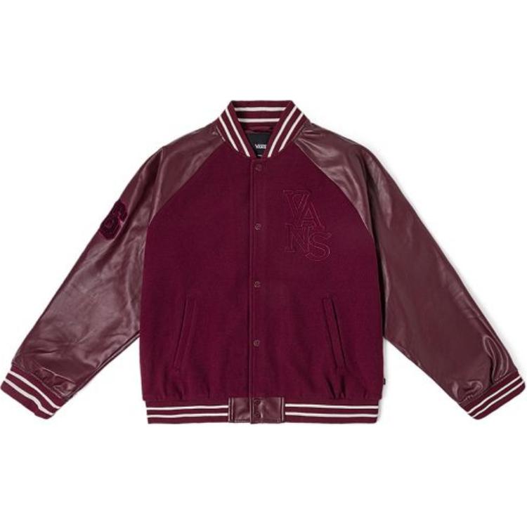

Vans Бордовая куртка мужская, Burgundy